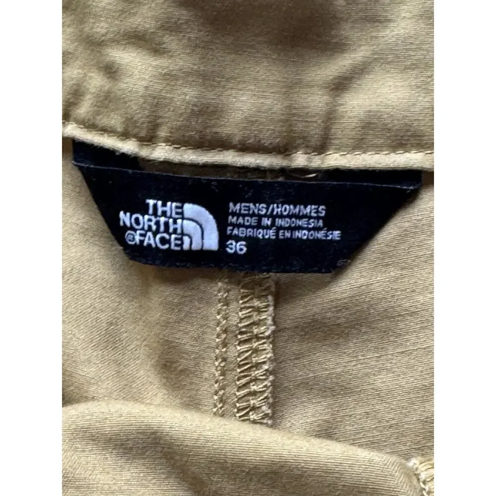 The North Face Mens Size 36 Beige Tan Khaki Shorts 5 Pocket